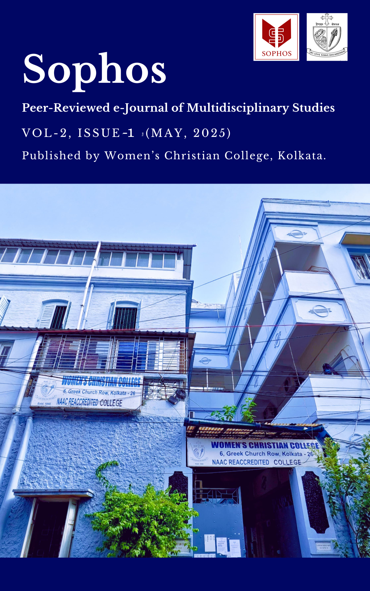 SOPHOS JOURNAL, Women's Cristian College Kolkata